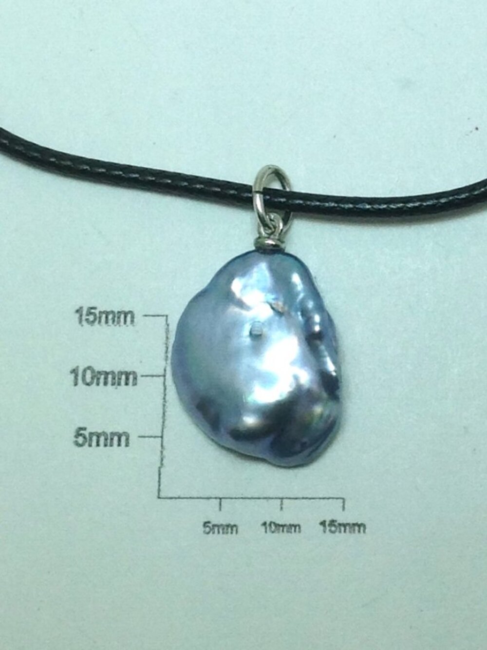 Baroque Freshwater Pearl Charm.